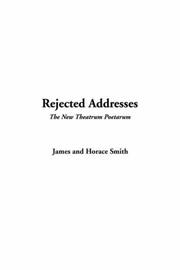 Cover of Rejected Addresses by James Smith