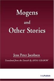 Front cover of Mogens and Other Stories by Jens Peter Jacobsen