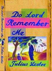 Cover of Do Lord Remember Me by Julius Lester