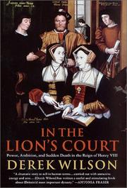 Front cover of In the lion's court by Derek Wilson