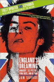 Cover of England's dreaming by Jon Savage