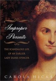 Cover of Improper Pursuits by Carola Hicks