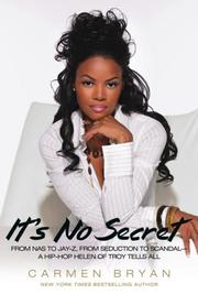 Cover of It's No Secret by Carmen Bryan