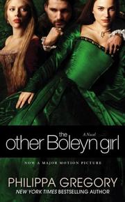 Front cover of The Other Boleyn Girl by Philippa Gregory