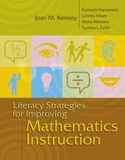Front cover of Literacy strategies for improving mathematics instruction by Joan M. Kenney