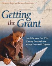 Cover of Getting the Grant by Rebecca Gajda