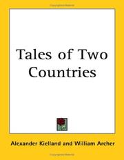 Front cover of Tales of Two Countries by Alexander Kielland