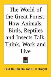 Cover of The world of the great forest by Paul B. Du Chaillu