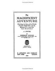 Cover of The magnificent adventure by Emerson Hough