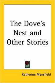 Cover of The Dove's Nest and other stories by Katherine Mansfield