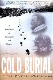 Cover of Cold burial by Clive Powell-Williams