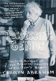 Cover of Possessing Genius by Carolyn Abraham