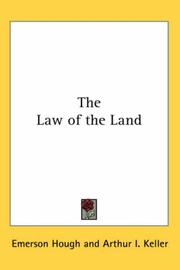 Cover of The Law of the Land by Emerson Hough