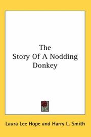 Front cover of The Story of a Nodding Donkey by Laura Lee Hope