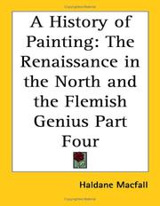 Front cover of A History of Painting by Haldane Macfall