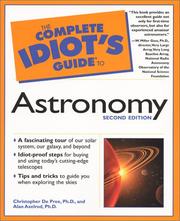 Front cover of The Complete Idiot's Guide to Astronomy by Alan Axelrod