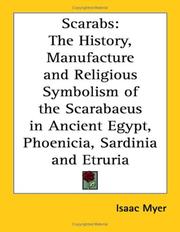 Cover of Scarabs by Isaac Myer