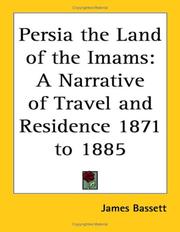 Front cover of Persia the Land of the Imams by James Bassett