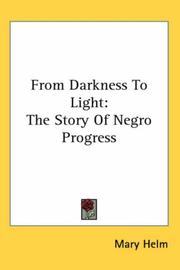 Cover of From Darkness To Light by Mary Helm