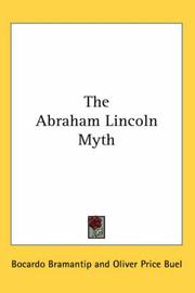 Cover of The Abraham Lincoln Myth by Bocardo Bramantip