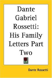 Cover of Dante Gabriel Rossetti by Dante Gabriel Rossetti