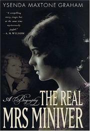 Front cover of The real Mrs. Miniver by Ysenda Maxtone Graham
