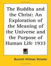 Front cover of The Buddha and the Christ by Burnett Hillman Streeter