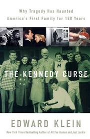 Cover of The Kennedy curse by Edward Klein