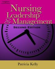 Front cover of Nursing Leadership and Management by Patricia Kelly