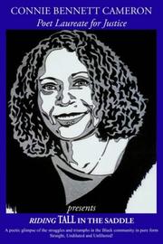 Front cover of RIDING TALL IN THE SADDLE by CONNIE BENNETT CAMERON