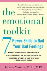 Front cover of The emotional toolkit by Darlene Mininni