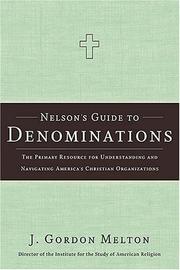 Front cover of Nelson's guide to denominations by J. Gordon Melton