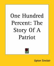Cover of One Hundred Percent by Upton Sinclair
