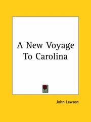 Front cover of A New Voyage to Carolina by John Lawson