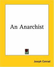 Cover of An Anarchist by Joseph Conrad