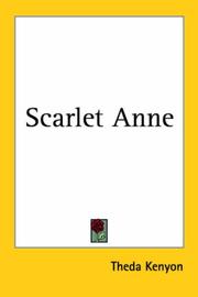 Cover of Scarlet Anne by Theda Kenyon
