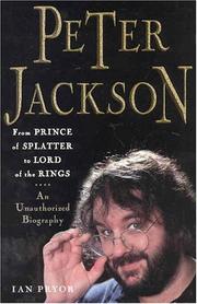 Cover of Peter Jackson by Ian Pryor
