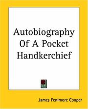 Front cover of Autobiography of a Pocket-Handkerchief by James Fenimore Cooper