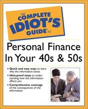 Front cover of The complete idiot's guide to personal finance in your 40s and 50s by Sarah Young Fisher