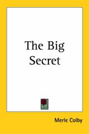 Cover of The Big Secret by Merle Colby
