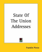 Cover of State Of The Union Addresses by Franklin Pierce