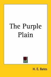 Cover of The purple plain by H. E. Bates