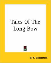 Front cover of Tales of the long bow by Gilbert Keith Chesterton