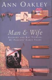 Front cover of Man and wife by Ann Oakley
