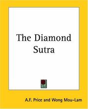 Front cover of The Diamond Sutra by A. F. Price