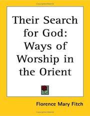 Front cover of Their search for God by Florence Mary Fitch