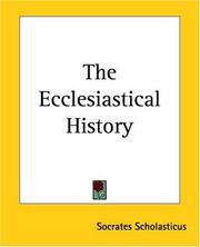 Cover of The Ecclesiastical History by Socrates Scholasticus