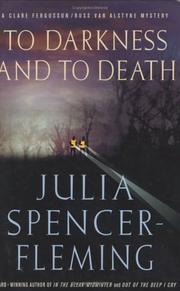 Front cover of To darkness and to death by Julia Spencer-Fleming