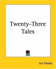 Cover of Twenty-three tales by Лев Толстой