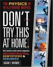 Front cover of Don't Try This At Home! by Adam Weiner